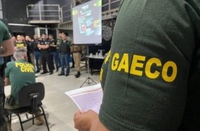 GAECO deflagra megaoperação para desarticular facção criminosa em SC