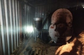 Forno pode ter provocado incêndio em aviário no interior de Piratuba 