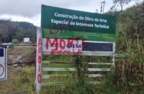 Segurança de escolas é reforçada após pichações com ameaças 