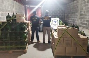 Operação contra fraude na produção de vinho colonial apreende 41 mil litros na região 