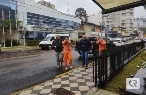 Transferidos para Joaçaba investigados por golpe em instituição financeira da região