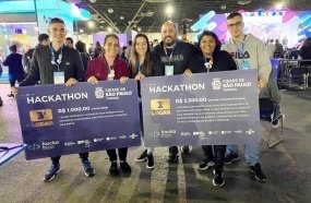 Estudantes do IFC Luzerna conquistam 1º lugar no Hackathon da Campus Party