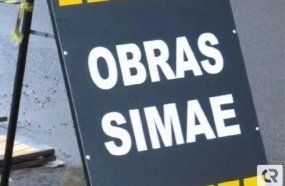 Trânsito interrompido na Rodovia do Ovo para obra do Simae 