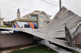 Defesa Civil registra ventos de 113 km/h em Xanxerê