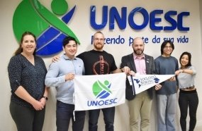 Unoesc Joaçaba recebe estudantes intercambistas dos Estados Unidos