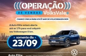 Auto Elite Joaçaba apresenta a Operação de Vendas VolksVale+