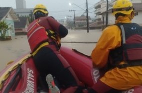 Santa Catarina tem 144 municípios afetados pelas chuvas