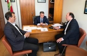 Prefeito de Herval protocola R$ 5 milhões em projetos na capital federal