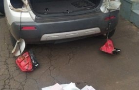 PRF e PM encontram celulares escondidos na lataria de dois veículos 