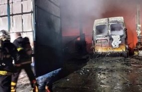 Empresa de radiadores é destruída por incêndio em Concórdia