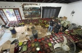 Polícia Civil de SC encontra laboratório de drogas inspirado em série de TV
