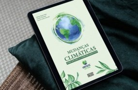 Professora da Unoesc lança e-book sobre mudanças climáticas