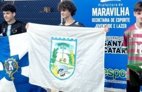 Badminton de Joaçaba é campeão da OLESC 2024
