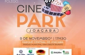 Joaçaba recebe edição do Cine Park com exibição gratuita de filmes