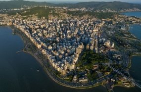 SC está entre os três estados do país com o menor percentual de moradores em favelas