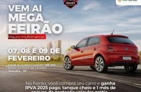 Mauro Multimarcas promove Mega Feirão de veículos nesta sexta, sábado e domingo 