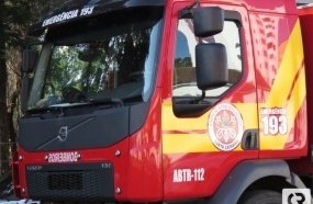 Temporal provoca quedas de árvores e transtornos em Joaçaba e região