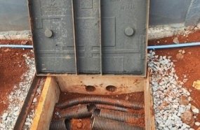 Furto de cabos de cobre causa prejuízo em obra de laticínio