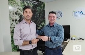 Rodrigo Pedrini assume coordenadoria regional do IMA em Joaçaba