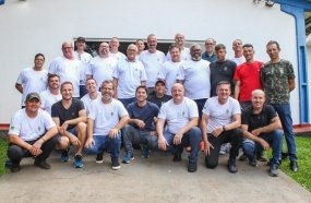 Turma de 1995 do Tiro de Guerra de Joaçaba se reencontra após 30 anos