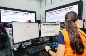 Santa Catarina conclui maior simulado de desastres da história do país