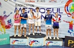 Atletas da AMOB se destacam com ouro no Mercosul Junior de Badminton