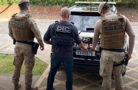 Operação conjunta recaptura liderança do crime organizado em Campos Novos