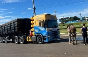 Motorista de carreta é morto a facadas após briga de trânsito na BR-282