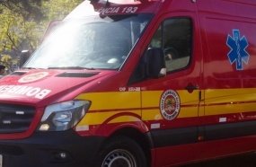 Homem é socorrido após trator passar por cima de seu corpo em Capinzal