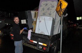 Enchente em Rio do Sul: 130 pessoas em abrigos