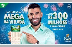 Prêmio da Mega da Virada deve chegar a R$ 300 milhões