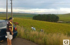 Motociclistas ficam gravemente feridos em acidente na SC-150