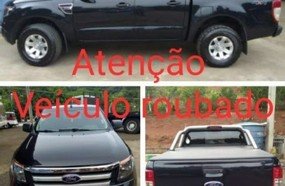 Encontrada caminhonete tomada em assalto em Concórdia