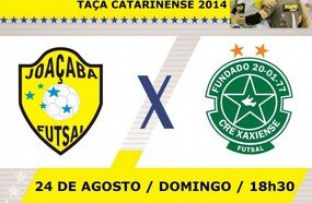 Joaçaba Futsal enfrenta a Xaxiense neste domingo em Fraiburgo