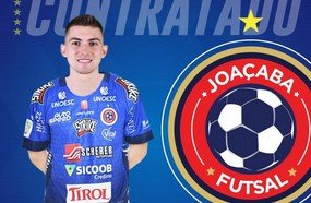 Joaçaba Futsal contrata fixo Augusto, campeão da LNF pelo Pato