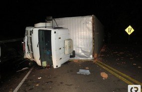 Morre motorista que se jogou do caminhão sem freio