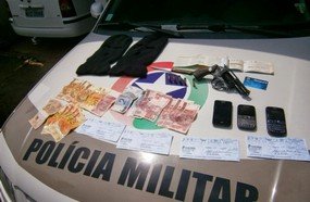 Polícia Militar prende quadrilha que assaltou lotérica em Brunópolis