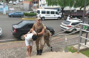 Polícia Militar localiza autores de sequestro relâmpago em Videira