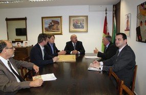 Prefeito, vice e secretários confirmam recursos federais para Joaçaba