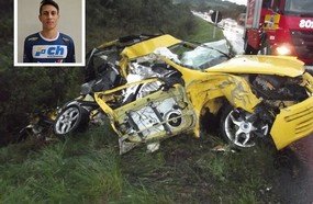 Atleta do Joaçaba Futsal morre em acidente em Campos Novos