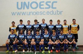 Joaçaba Futsal apresenta elenco em amistoso contra Concórdia