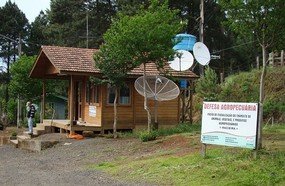 Bandidos assaltam posto da Cidasc e levam veículo