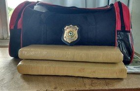 Adolescente viajava com mais de 2,5kg de maconha