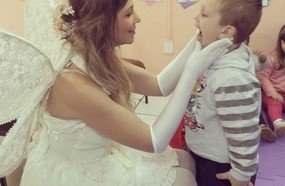 Fada do Dente visita escolas da rede municipal de Joaçaba