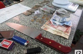 Polícia Militar prende jovem por tráfico de drogas em Joaçaba