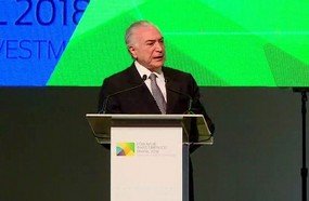 Temer diz que quando se rejeita o diálogo se exerce a autoridade