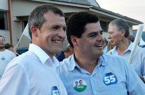 Coligação reedita dupla Moisés e Juliano em Luzerna