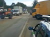 Caminhoneiros começam a deixar as manifestações