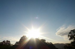 Sol com temperaturas amenas nos últimos dias de agosto