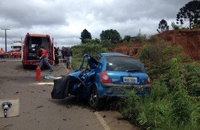 Homem morre em acidente após esfaquear mulher